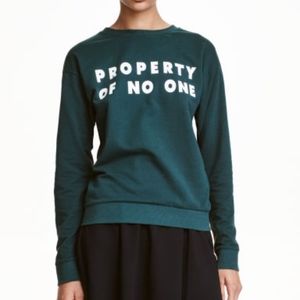Property of No One Sweatshirt